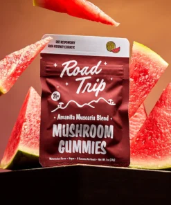 Road Trip Amanita Muscaria Mushroom Gummies – Watermelon