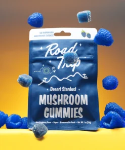 Desert Stardust Mushroom Gummies - Blue Raspberry