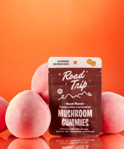 Road Trip Amanita Muscaria Mushroom Gummies – Peach