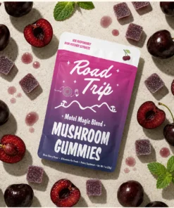 Motel Magic Mushroom Gummies - Black Cherry