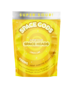Super Sour Space Heads 900mg By Space Gods Gummies